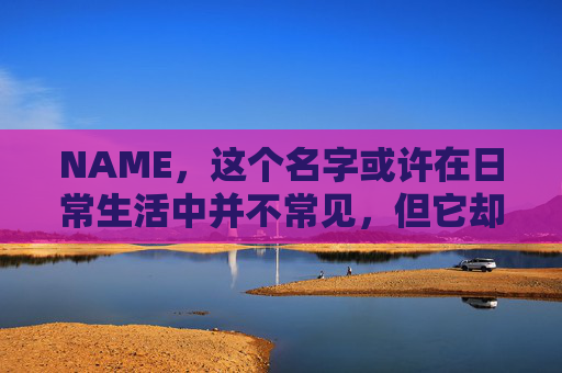 NAME，这个名字或许在日常生活中并不常见，但它却在某些领域里扮演着重要的角色。今天，让我们一起来探索这个名字背后的故事和意义